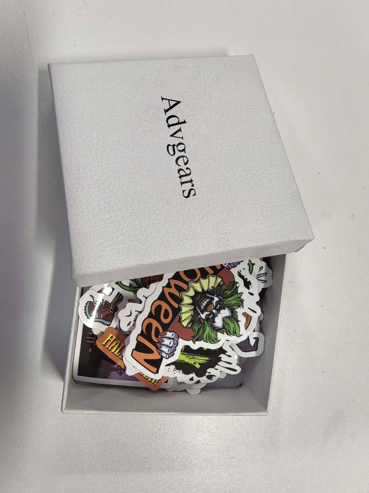 50PCS Non-Repeating Halloween Pumpkin Theme Stickers, Vinyl Waterproof Holiday Party Stickers