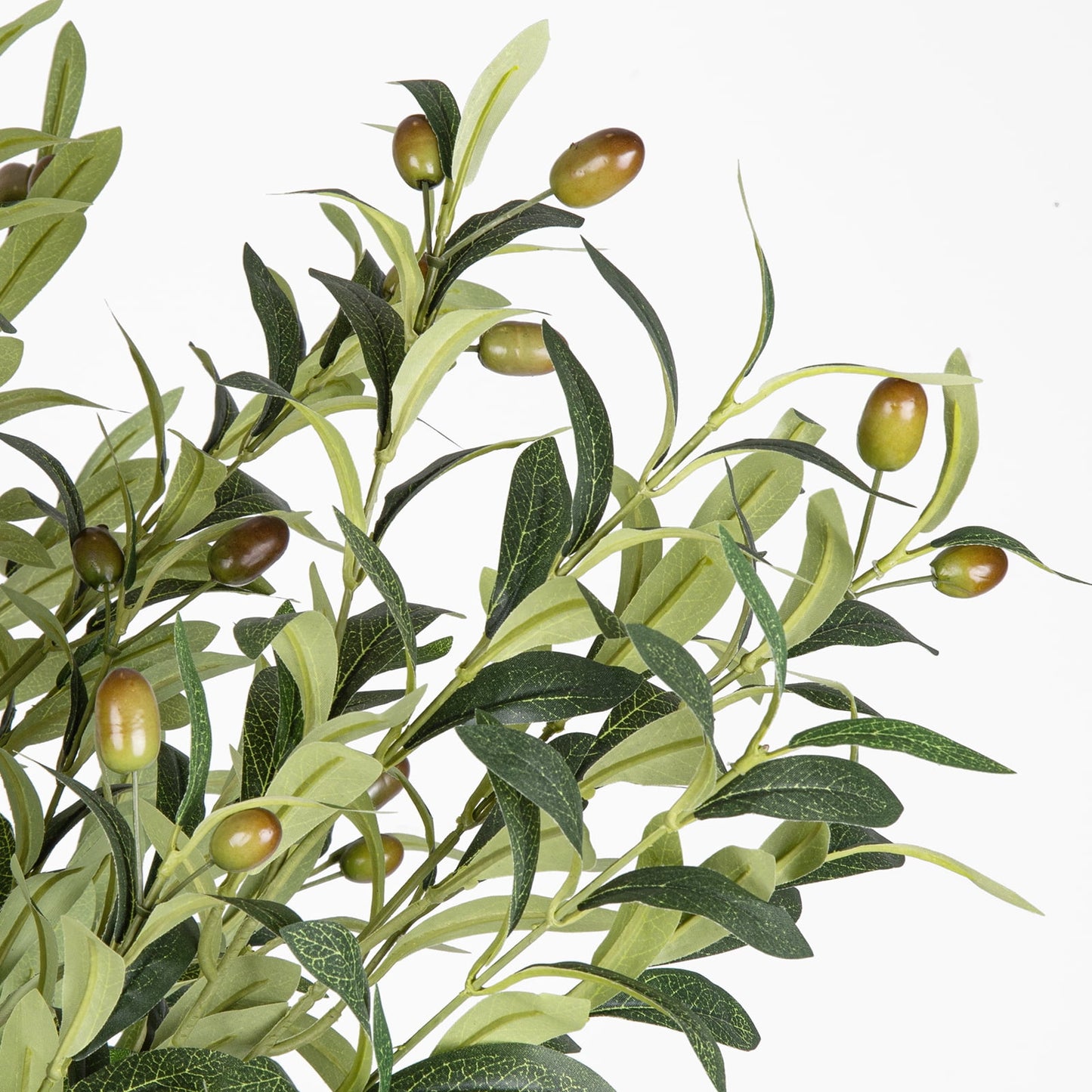 5Ft Faux Olive Tree, Tall Indoor Outdoor Greenry Plants Fake Potted Silk Artificial Olive Tree for Home Office Living Room Bedroom Floor Porch Decor