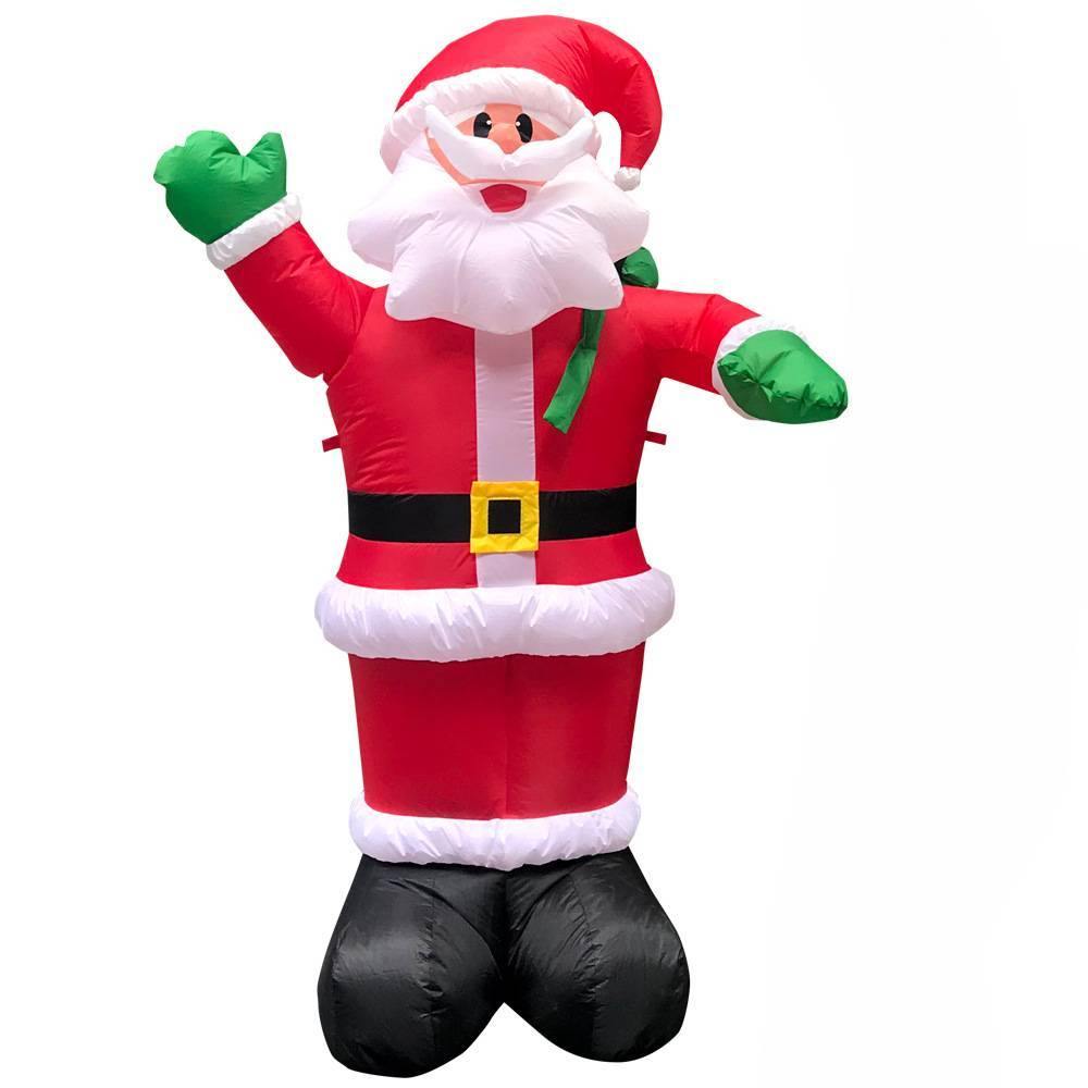 2020 Christmas Santa Snowman Inflatable Tumbler Inflatable Decorations - aonal