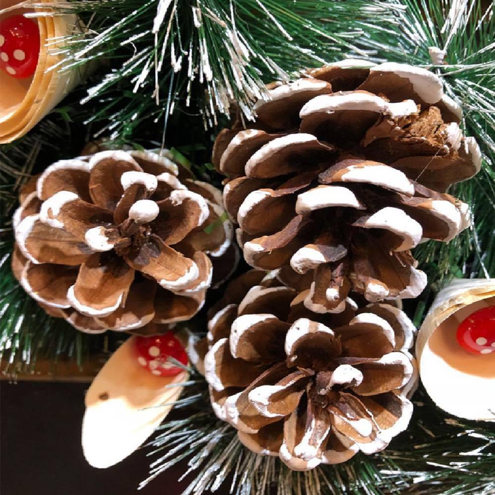 2020 Christmas Ornaments 40cm Christmas Wreath Day Decoration - aonal