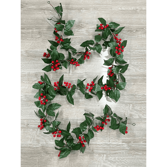Scidweet Christmas Garlands Decoration, 9FT Artificial Christmas Garlands with Lights, Used for Indoor and Outdoor Home Dining Table Christmas Decoration