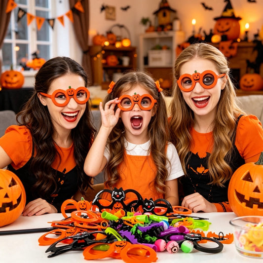 Scidweet Halloween Party Favor Toys for Kids - 192 Pieces Halloween Decor Gifts for Classroom Prizes & Treasure Box