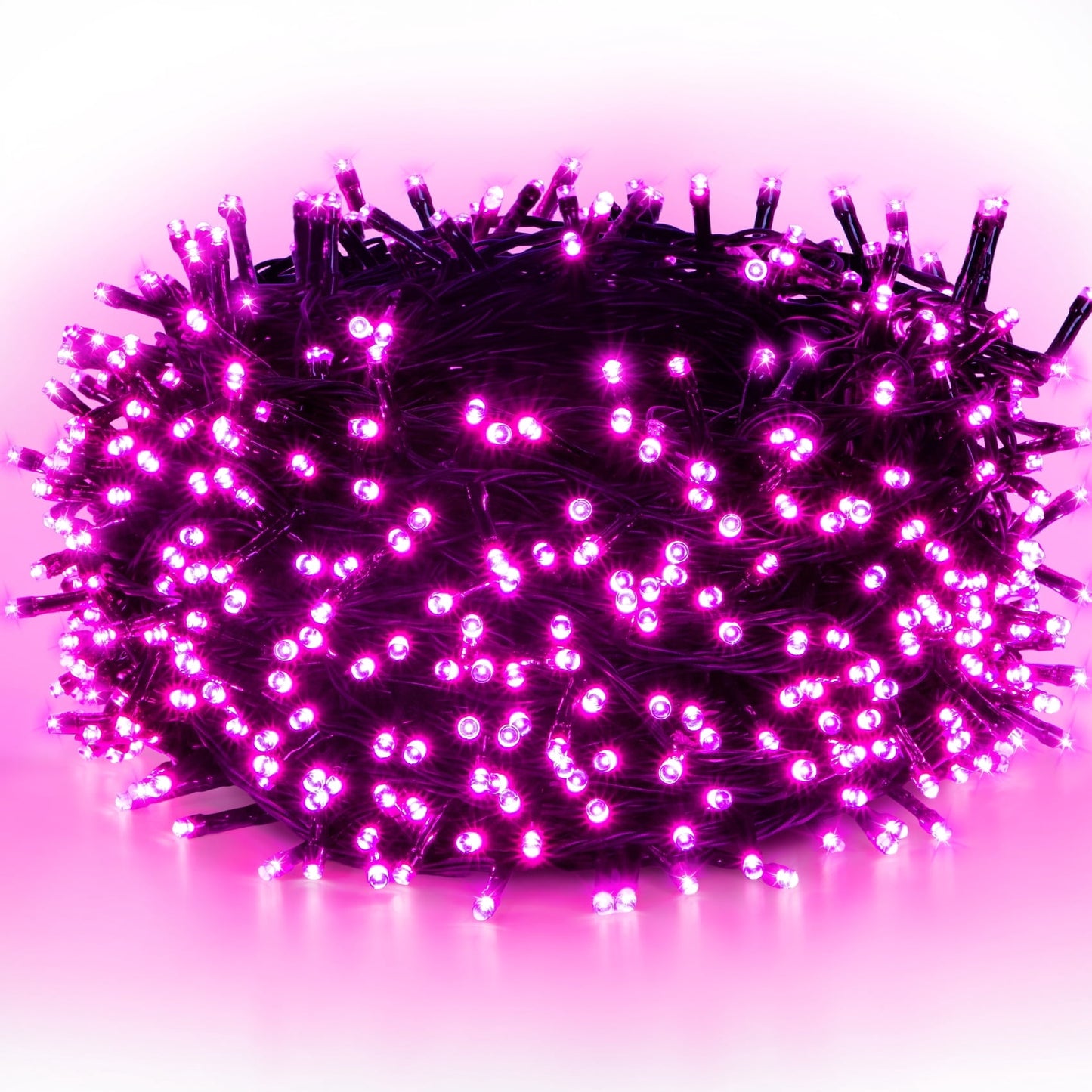 Scidweet Valentines String Lights, 108 ft 300 Twinkle Fairy Lights for Valentines Days Indoor Outdoor Home Decorations, Pink