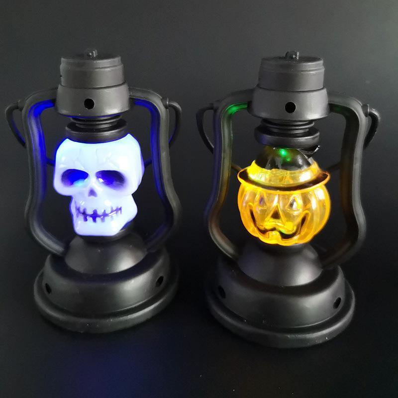 12Pcs Halloween Pumpkin Lantern Light - aonal